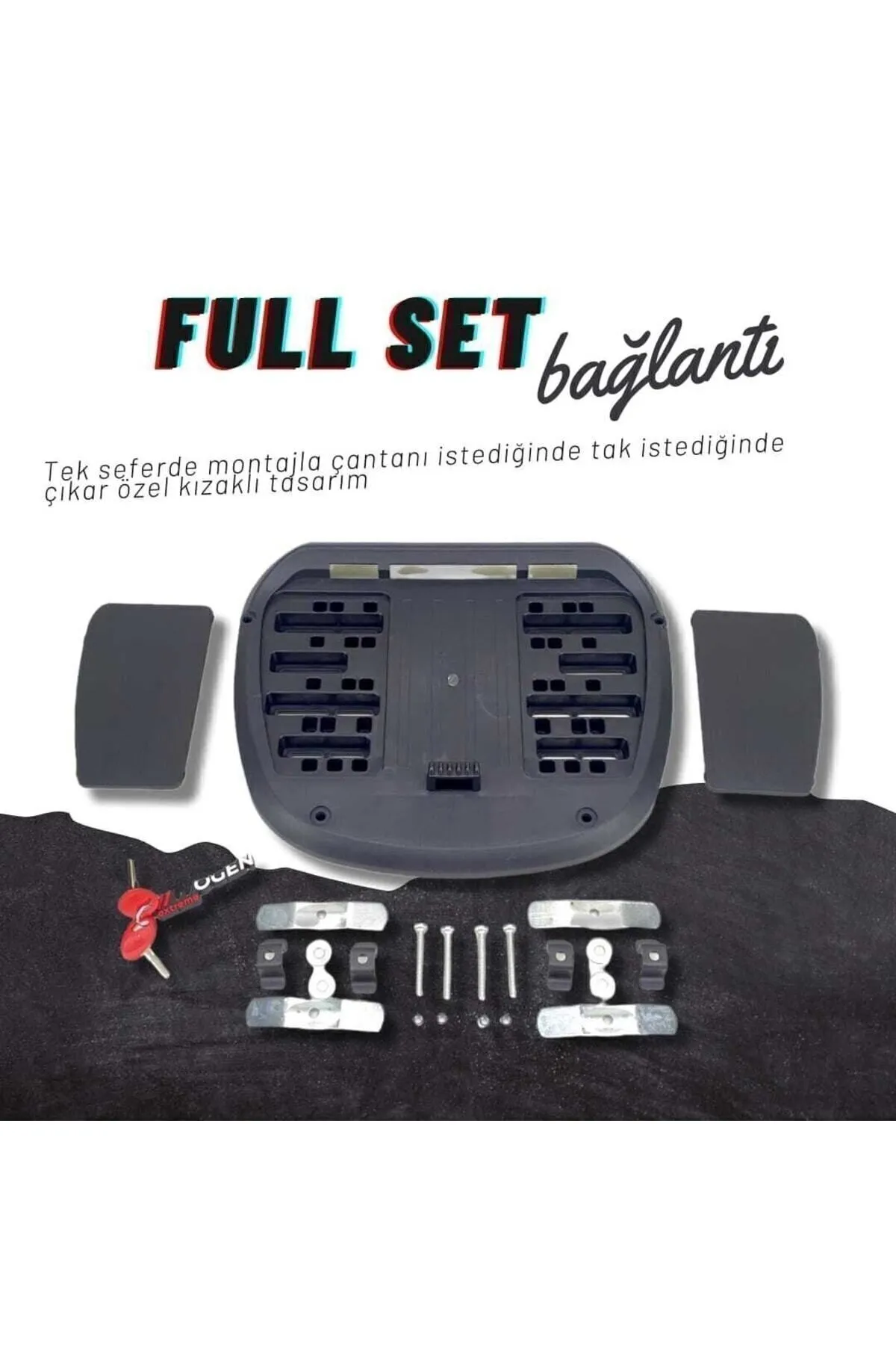 WOGEN WG52 LT SİYAH TOPCASE